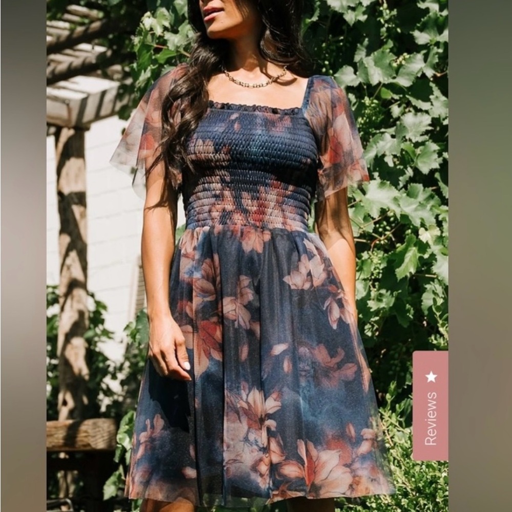 Baltic Born Tivoli Tulle Short Dress NWT